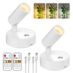 Olafus Led Wireless Spotlight Indoor, Rechargeable Battery Uplighting Wit New. Price: $51.98.
