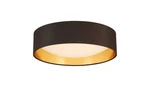 Orme 1-LIGHT Led Ceiling Mount Black With Gold New. Price: $179.99.