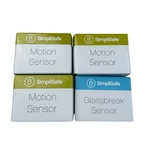Simplisafe SSCS2 Motion Sensors (3) + Glassbreak Lot New Open. Price: $44.99.
