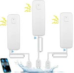 3PCS Wifi Water Leak Detector Kit, 80DB Sensor Alarm, Sump Pump White New. Price: $37.16.
