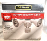 Defiant 180 Degree Motion Sensor White Outdoor Security Light 463 837. Open. Price: $24.95.