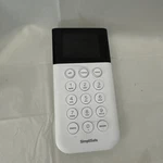 Simplisafe Home Security System - Wireless Keypad SSKP3 White Used. Price: $15.00.