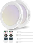 2 Rechargeable Motion Sensor Ceiling Light Pack, 3 Color Temperatures New. Price: $76.91.