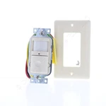 Bryant MS2000NLA Lt Almond Occupancy Sensor Switch Night Light 120/277V 180 Pir New. Price: $66.49.