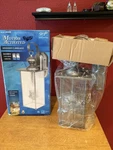 Heathco SL-4269-SV Silver Motion Detection Outdoor Light Fixture Open. Price: $30.00.