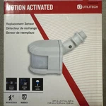 Utilitech GYQ27-W Replacement Sensor Motion Activated #0804159 New. Price: $19.99.
