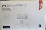 Eve Door And Window Wireless Contact Sensor 3-PACK Open. Price: $79.96.
