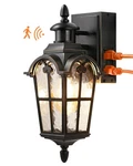 Edishine Outdoor Porch Light With Gfci Outlet & Motion Sensor Security New. Price: $59.99.