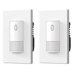 Elegrp Matte White Single Pole Occupancy Motion Sensor Light Switch, Need Neu... New. Price: $58.08.