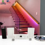 Motion Sensor With Daylight Led Stair Kit KMG-45, 16.4FT Rgb Cuttab New. Price: $71.82.