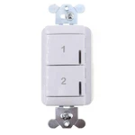 Sensor Switch NPODM-2S-WH Nlight Wallpod Push-button Scene Control, White New. Price: $90.00.