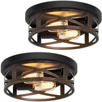 Zhu Yan 2 Pack Flush Mount Ceiling Light,farmhouse Hallway Lighting Fixtures,... New. Price: $73.78.