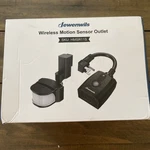 Dewenwils Wireless Motion Sensor Outlet, No Wiring, Indoor Outdoor, 50FT Range New. Price: $20.00.
