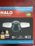 Halo Led Flood Light Twin Head 1420LM Bronze Outdoor Integrated ESF1A4DB New. Price: $25.00.