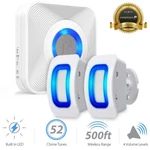 Home Security Wireless Outdoor Driveway Alarm Doorbell 2 Motion Sensor Detector New. Price: $29.99.