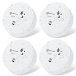Geevon 4 Pack Water Leak Detectors, 100DB Sensor Alarms Flood White New. Price: $35.76.