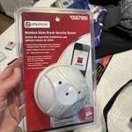Utilitech Wireless Glass Break Security Sensor 0567900 Lowes Iris New. Price: $14.50.