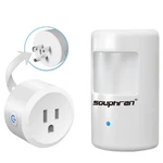 Souphran Plugin Wireless Motion Activated Light Control, No Wiring, 130 Ft Rf... New. Price: $38.99.