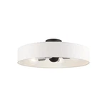Livex Lighting 46928-04 Black Semi Flush Mount, W/brushed Nicke... New. Price: $313.57.
