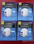 4 Kidde Smart Ring Enabled Smoke + Carbon Monoxide Alarm Detector Wired New. Price: $155.00.