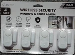 Ciao Tech Wireless Security Doors & Windows Alarms -4PS New. Price: $8.90.