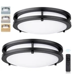 Kalium Led Ceiling Light With Remote 2PACK 12INCH, Matte Black New. Price: $78.29.