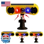 Qxmh Solar Outdoor Motion Sensor Alarm - Dog Barkinggunshot Sound 129DB New. Price: $127.87.