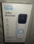 New Sealed Blink Video Doorbell, Battery/ Wired, Smart Wi-fi Hd Day/night, Alexa. Price: $55.00.
