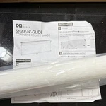 Chicology Snap-n-glide Cordless Roller Shade White Window Blind Open. Price: $23.79.