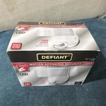 Defiant Led Motion Sensor Hardwired Outdoor Security Light 1600 Lm White New. Price: $35.00.