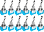 Gebildet 12PCS Spst Toggle Switch, 2-TERMINAL 2-POSITION, Miniature On/off New. Price: $11.98.