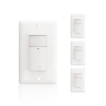 Ecoeler Pir Motion Sensor Light Switch Wall Occupancy Detector Auto On/off New. Price: $98.26.