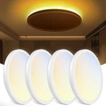Zemty 12 Inch Led Ceiling Light With Night 1800K, Pack 3000K/4000K/65... New. Price: $102.99.