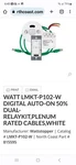 Wattstopper LMKT-102-W White 2-RELAY Controller Digital Room Bundle Open. Price: $300.00.