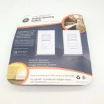 2 New Ge Wide Angle Motion Sensing Wall Switch PIR61-7M. Price: $29.99.