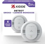 Kidde 30CUDR Smoke + Carbon Monoxide Alarm Voice Alerts Aa Batteries Open Box. Price: $17.99.
