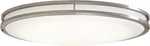 Designers Fountain 24" Brushed Nickel Oval 40 Watt 2800 Lumens Dimmable Open. Price: $99.00.