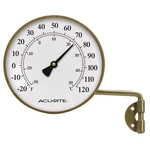 Acurite, Brass 00334 4-INCH Swivel Thermometer, 3.5 New. Price: $24.59.
