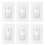 Matte White Motion Sensor Light Switch, 120 Coverage, 6 Pack New. Price: $121.99.