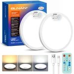 Blnan Rechargeable Motion Sensor Ceiling Light With Remote, Battery Operated ... New. Price: $59.75.