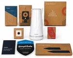 Simplisafe SS3 Home Security System Bundle Base Station Sensors Keypad White Open. Price: $100.00.