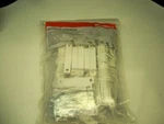 5X Honeywell/ Ademco 949WH Wired Magnetic Door Contacts W/ 15' Zip Cord New. Price: $11.60.