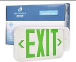 Dependable Direct 2-PACK Double Side Green Exit Sign Emergency Light In Box New. Price: $18.00.