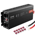 Vevor Modified Sine Wave Power Inverter 3000W DC12V To AC120V Lcd Display Ce Fcc. Price: $149.90.