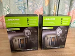 Box Led Spotlight By Mr. Beams Battery Powered , 250 Lumens Model MB361XT-BR New. Price: $35.00.
