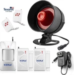 Home Security System Indoor Outdoor Weather-proof Siren Window Sensors Moti New. Price: $52.71.