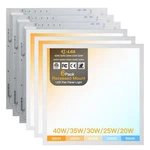 Panel Flat Light 2X2FT 6PACK Dimmable Drop Ceiling Fixture Jc Lgl New. Price: $299.99.