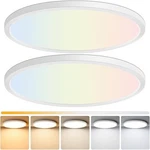 Brightever Dimmable Led Ceiling Light Fixture 5CCT Selectable 2 Pack Warm Open. Price: $56.45.