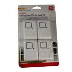 Ge 45174 Audible Window Alarm 4-PACK Battery Operated Indoor New. Price: $14.99.