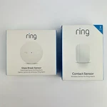 Ring Alarm Glass Break Z-wave & Contact Sensory For 2 Pack New. Price: $64.99.